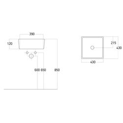 Lavoar Lucco Decente 40 (White) Thumb