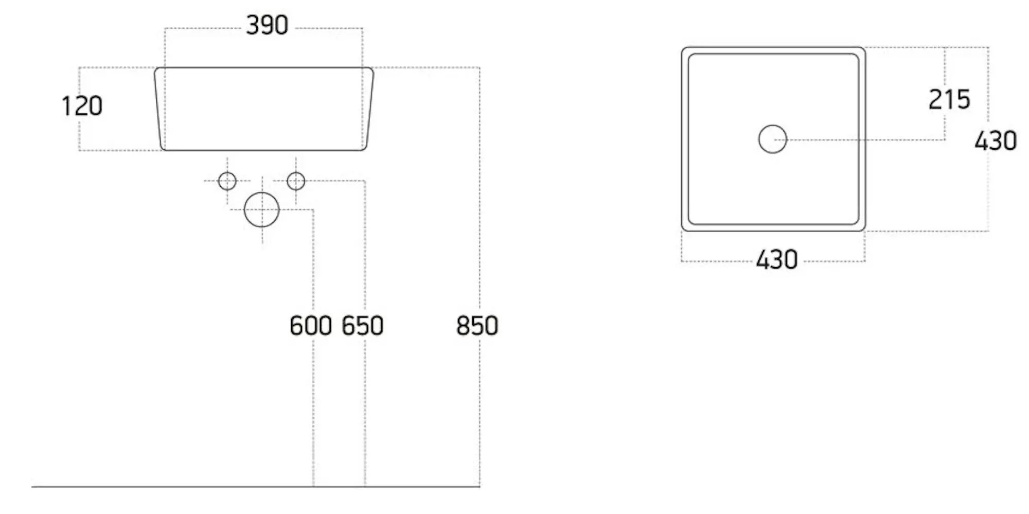 Lavoar Lucco Decente 40 (White)