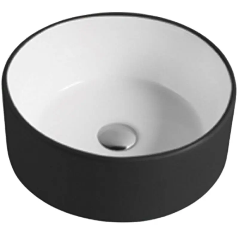 Умывальник Melana MLN-7078ABW (Black/White)