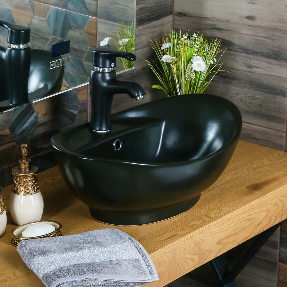 Умывальник Melana MLN-7167MB (Black) - 2