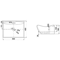 Умывальник Melana MLN-7211 Thumb