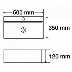Умывальник Melana MLN-7657D Thumb