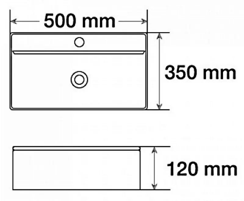 Умывальник Melana MLN-7657D - 4