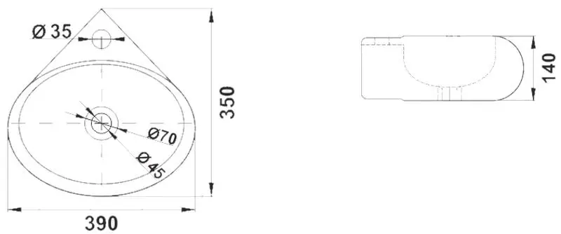 Lavoar Melana MLN-E604 - 3