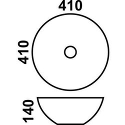 Умывальник Melana MLN-J2056 (Stone) Thumb