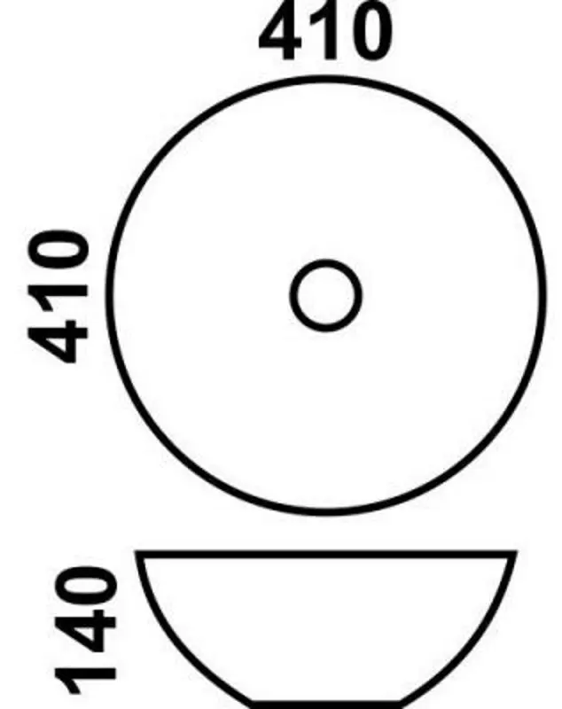 Умывальник Melana MLN-J2056 (Stone) - 2