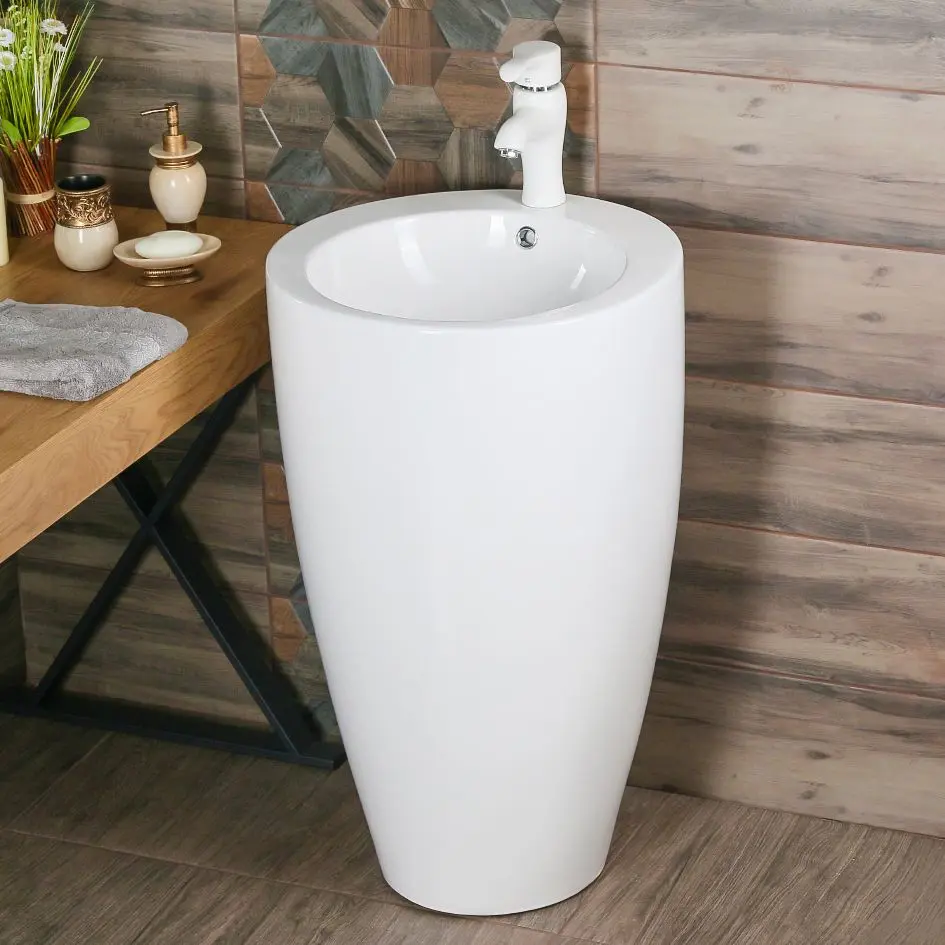 Умывальник напольный Melana MLN-B133 (White) - 2