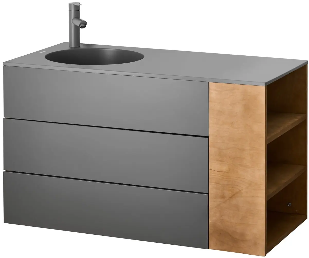 Lavoar Montebella 1000x500 cu baterie/cuva 420 Q L/R Lemur