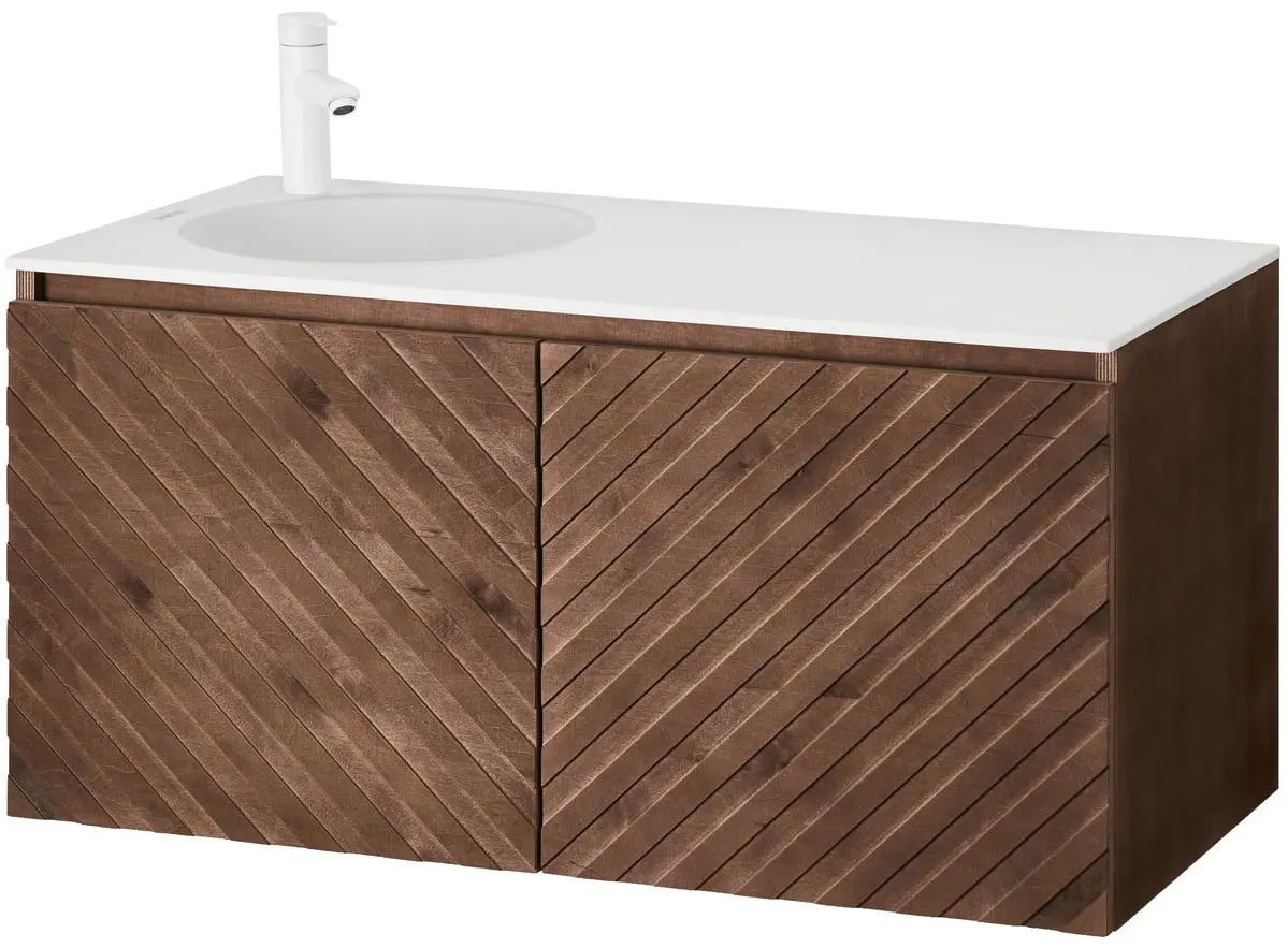 Умывальник Montebella 1000x500 со смесителем/чашей 420 U L/R Panda