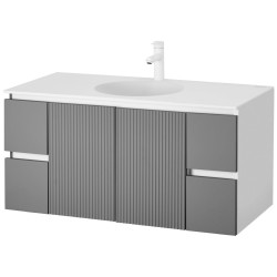 Умывальник Montebella 1000x500 со смесителем/чашей 420 V C Panda Thumb