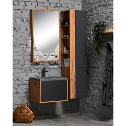 Умывальник Montebella 600х400 со смесителем Lemur Thumb