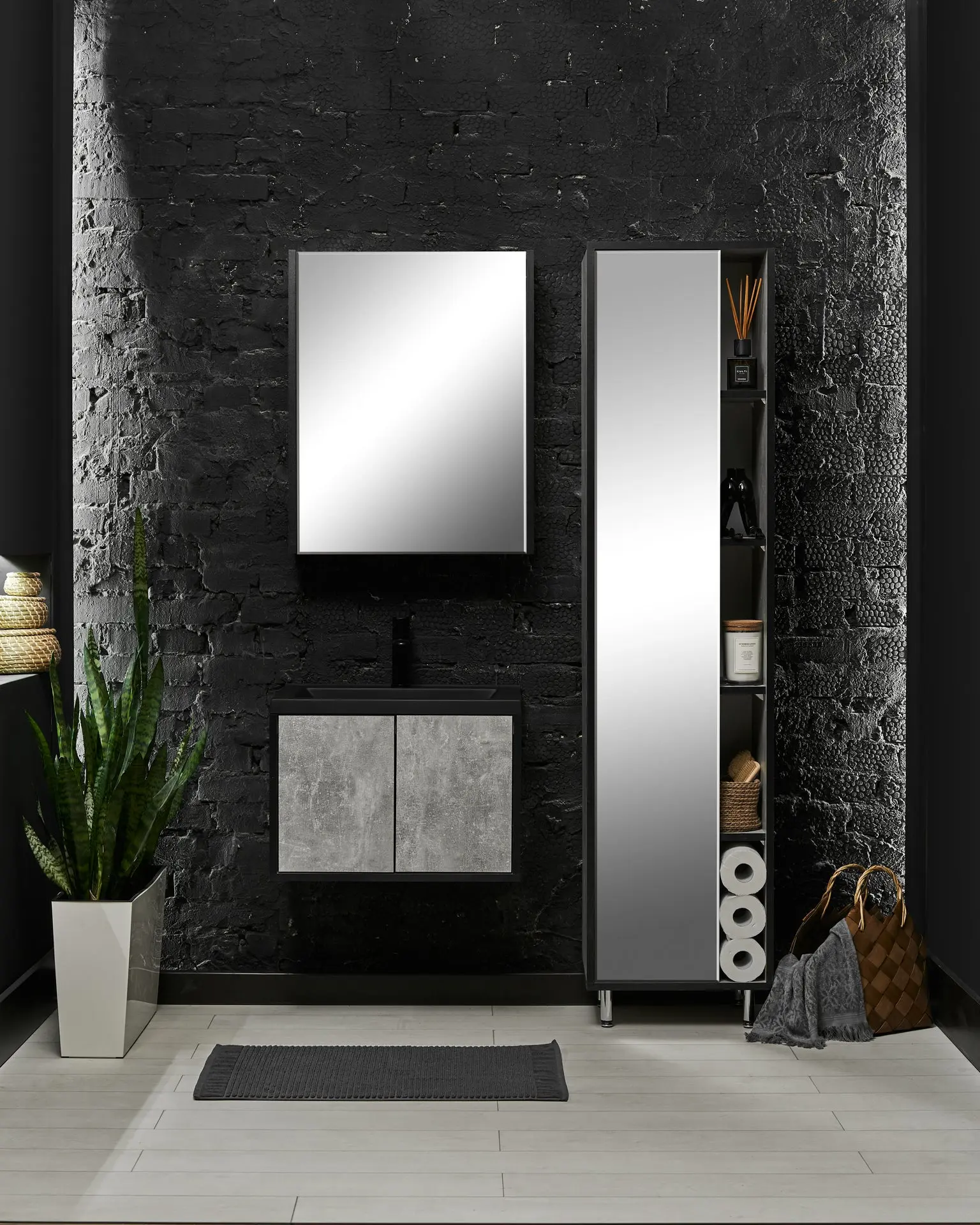 Умывальник Montebella 600х400 со смесителем Pantera