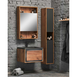 Умывальник Montebella 650х480 со смесителем Lemur Thumb