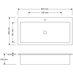 Lavoar Montebella Enzo 800x400 cu baterie Pantera Thumb