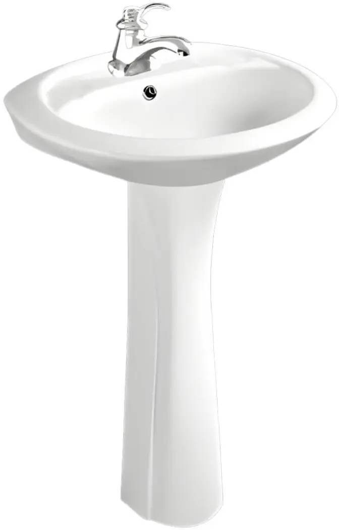 Умывальник с пьедесталом MT 8221 (White)