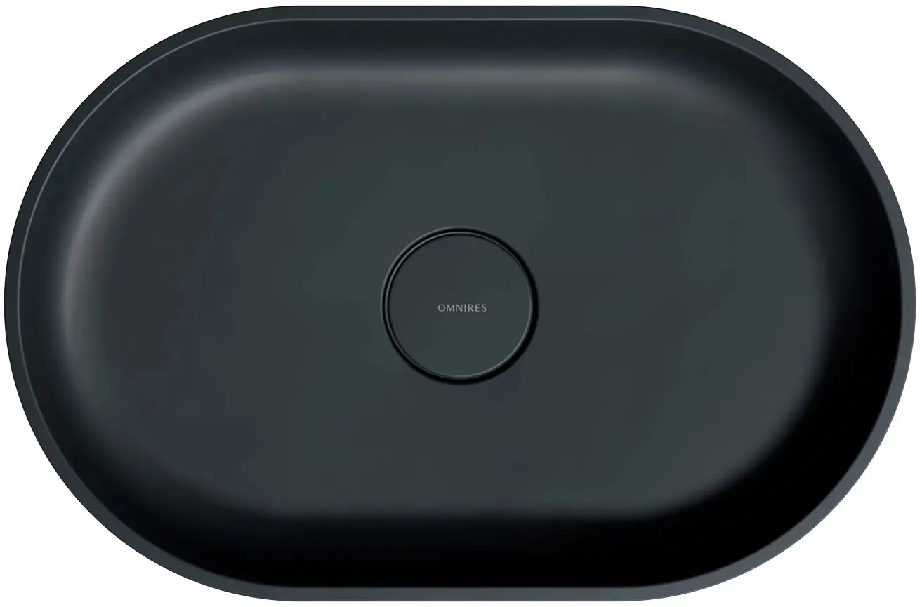 Умывальник Omnires OVO M+ (Matt Black)