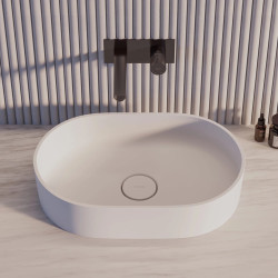 Умывальник Omnires OVO M+ (Matt White) Thumb