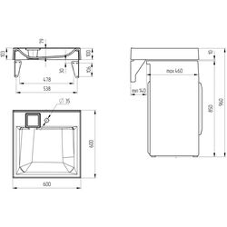 Lavoar Paola Siena 600 (White) Thumb