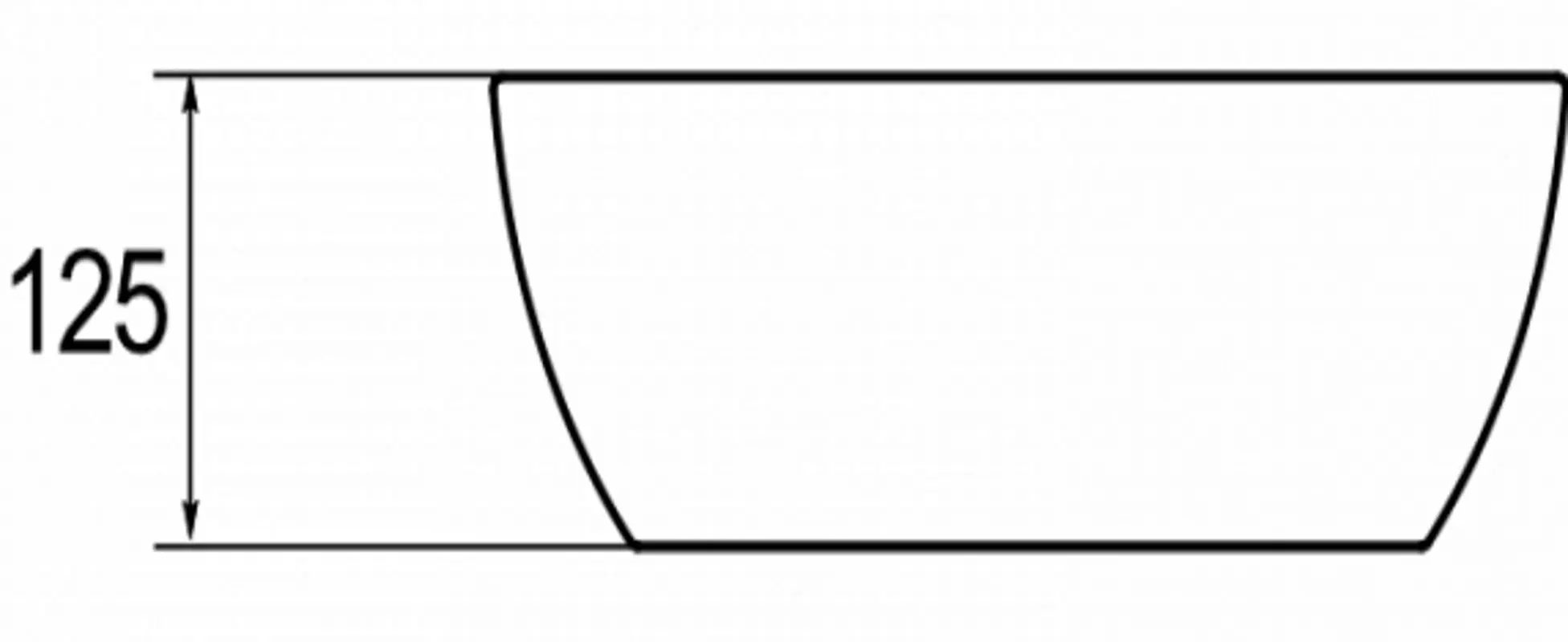 Умывальник Proton Cerano Quadro 38 (White)