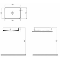 Lavoar QuarterBath Rapid Line 50 (White) Thumb
