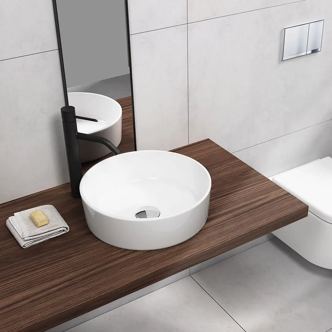 Умывальник QuarterBath Round Line 45 (White)