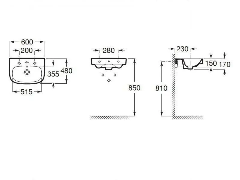 Lavoar Roca Debba A325994000 (White)