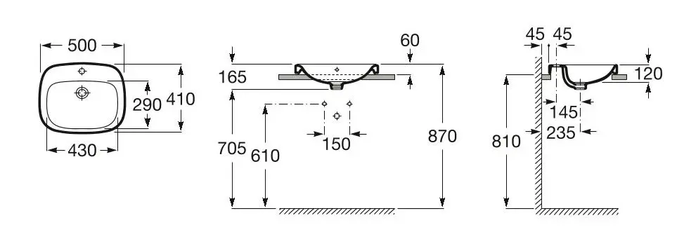 Lavoar Roca Debba A32799M000 (White)