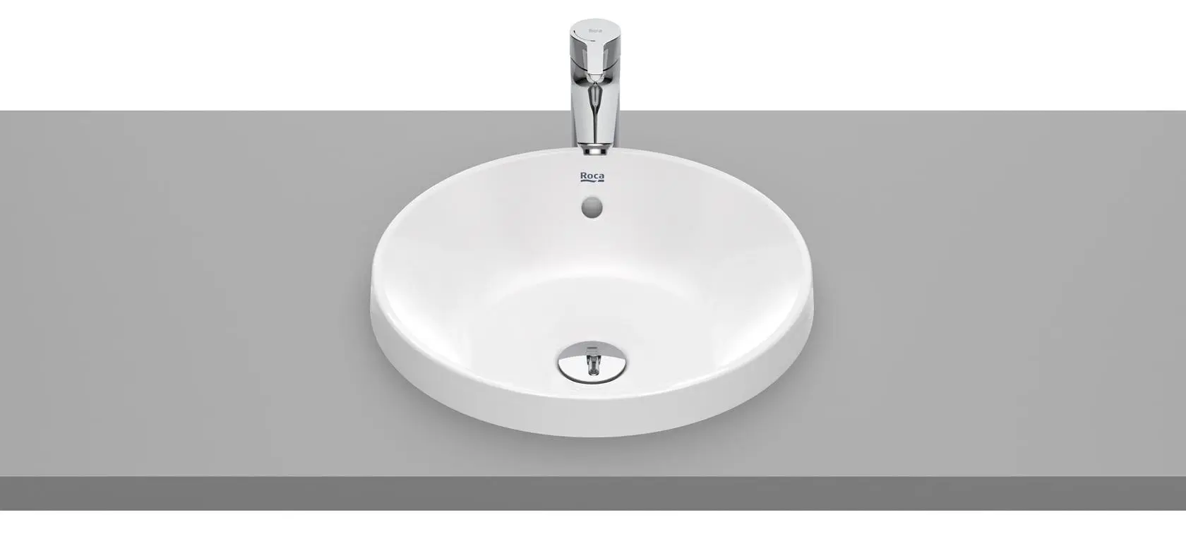 Умывальник Roca The Gap Round A3270Y3000 (White)