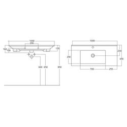 Lavoar Sanovit Atria 1000x455 (White) Thumb