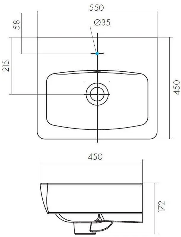 Умывальник Santek NEO 55 - 6