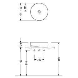 Lavoar Serel Slimline 9503 (White) Thumb