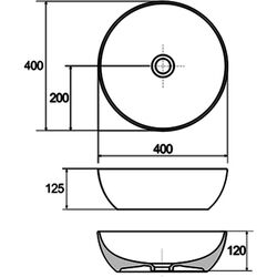 Умывальник Stolkar Kleo 40 (White) Thumb