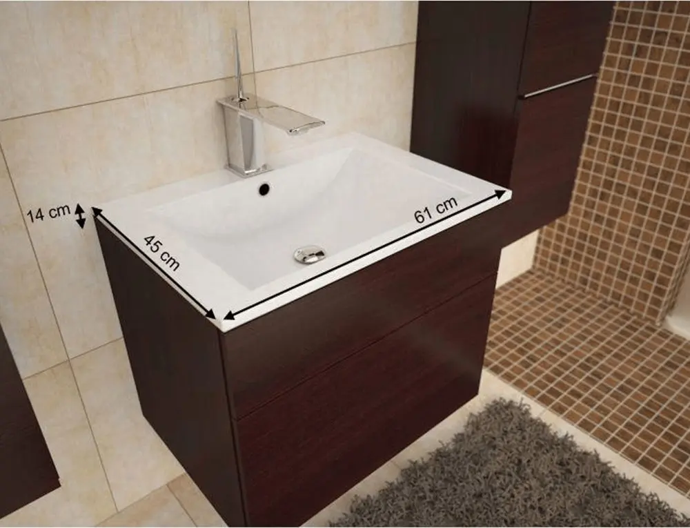 Умывальник Tempo Kondela Mason UM ECCE 610 (White)