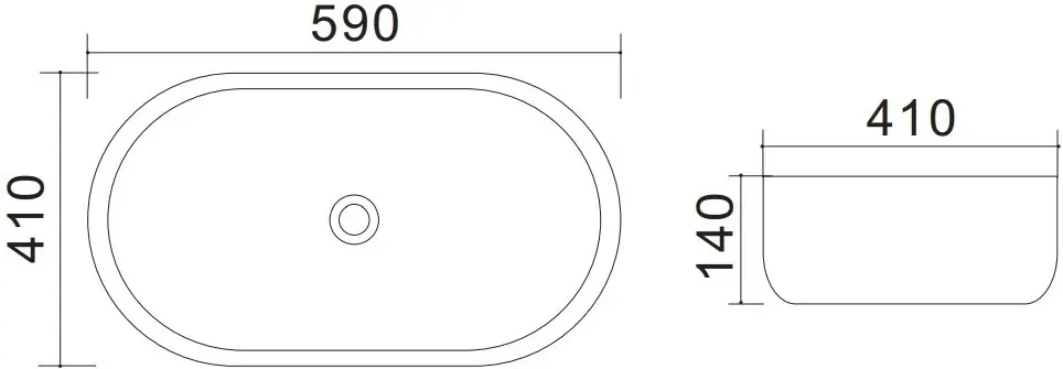 Умывальник Uptrend Venus TR4916 (White) - 6