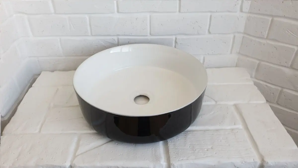 Умывальник Volle 13-40-333B&W (Black/White)