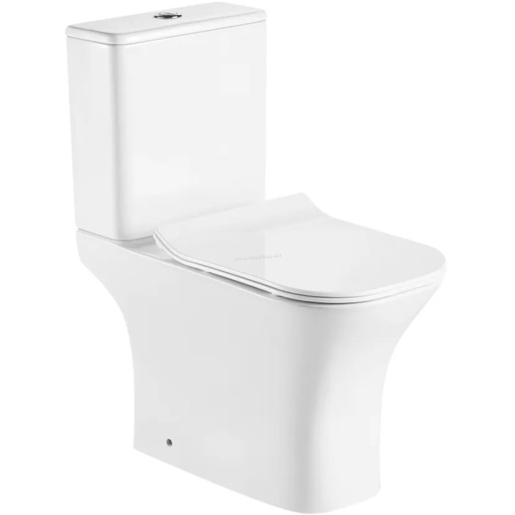 Унитаз-компакт Azario Fretta AZ-1215A (White)