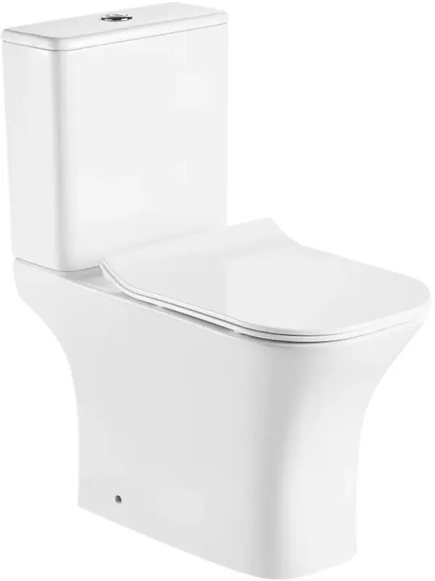 Vas WС compact Azario Fretta AZ-1215A (White)