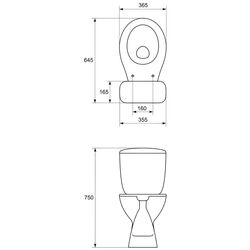 Унитаз Cersanit Eko NEW 110205 (White) Thumb