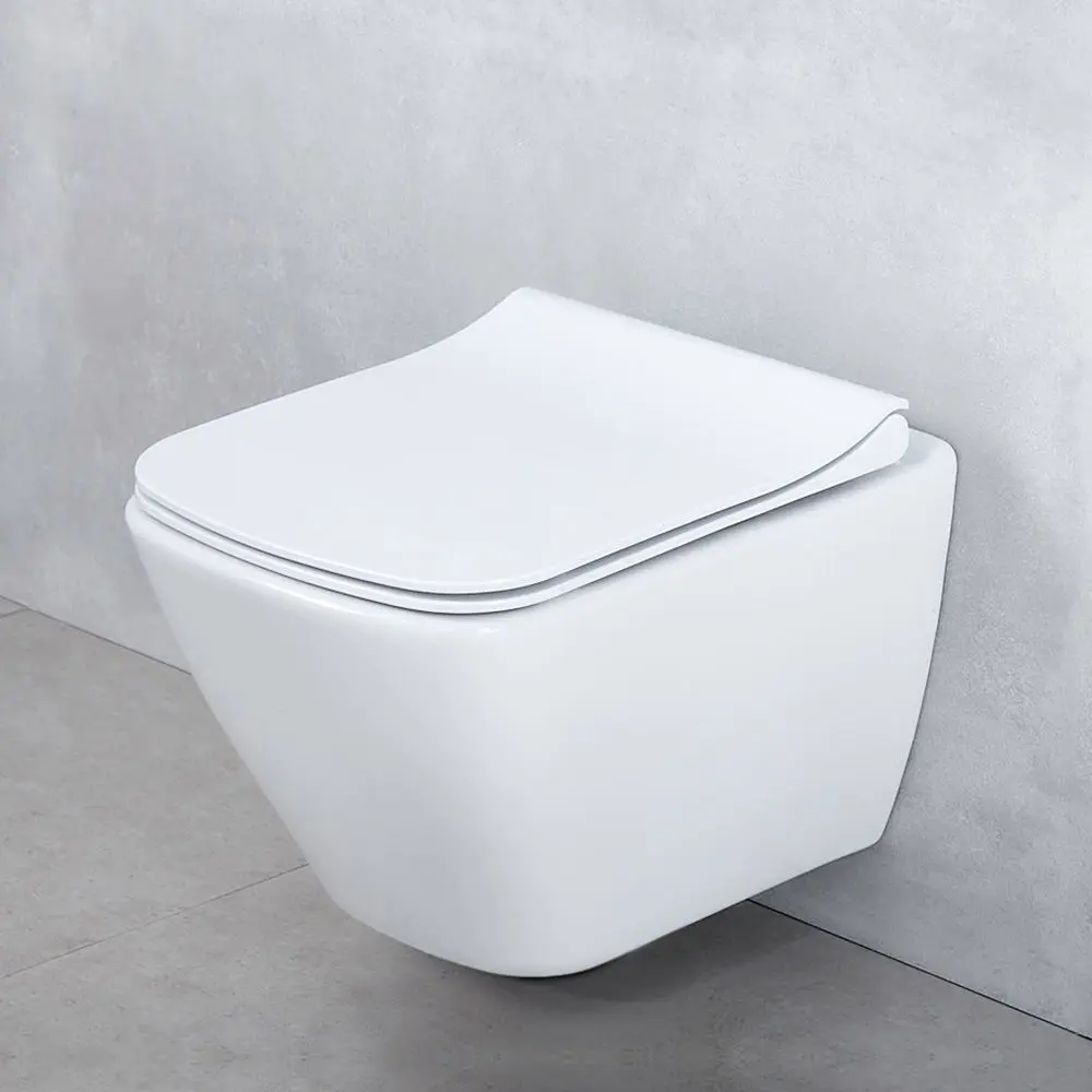 Унитаз подвесной Cersanit City Square Rimless Slim (White)