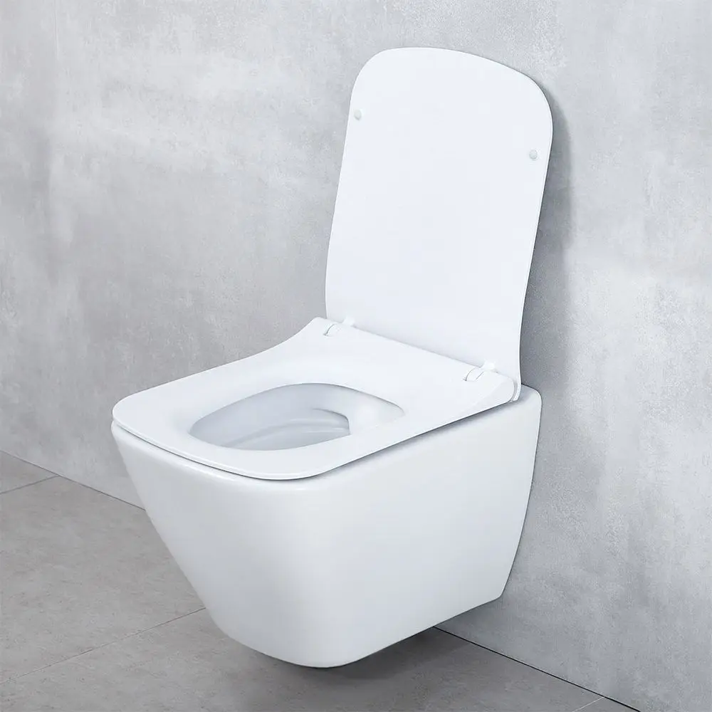 Унитаз подвесной Cersanit City Square Rimless Slim (White)