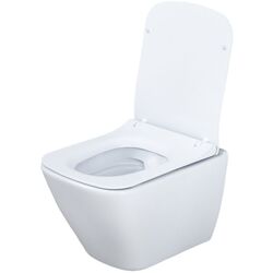 Унитаз подвесной Cersanit City Square Rimless Slim (White)