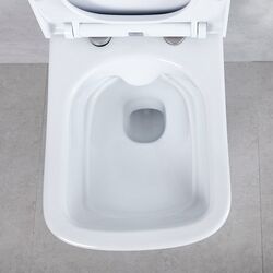 Унитаз подвесной Cersanit City Square Rimless Slim (White) Thumb