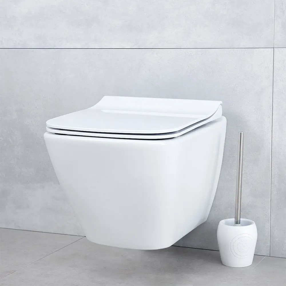 Унитаз подвесной Cersanit City Square Rimless Slim (White)