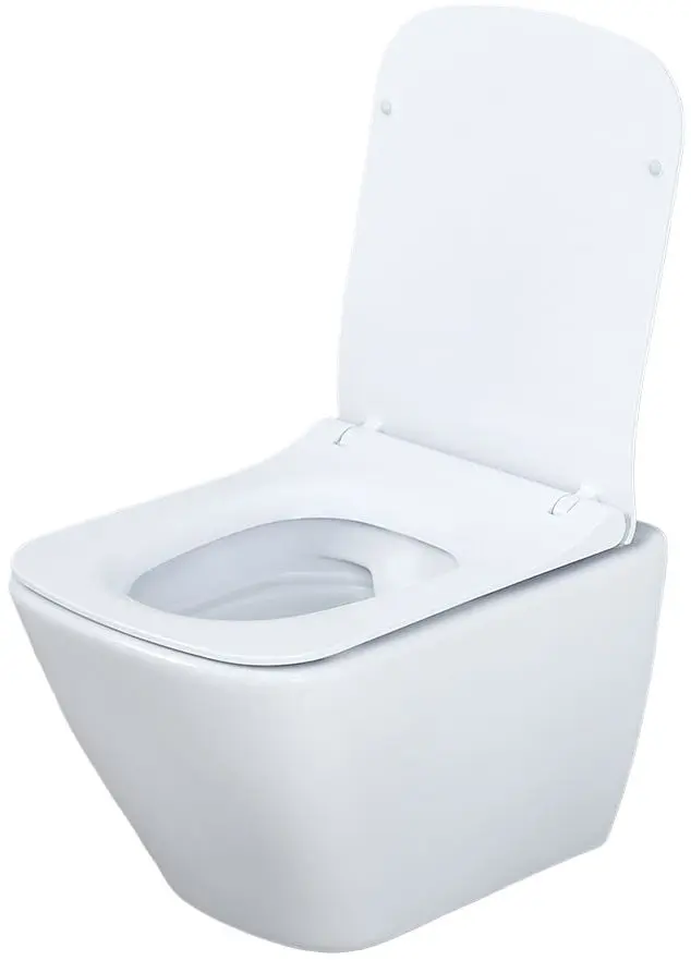 Унитаз подвесной Cersanit City Square Rimless Slim (White)