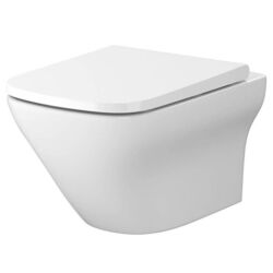 Унитаз подвесной Cersanit Larga Rimless Slim Square S701-473 (White)