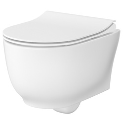 Унитаз подвесной Cersanit Luna Clean ON S701-871 (White)