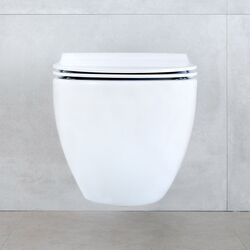 Vas WC suspendat Cersanit Zen Rimless Slim S701-428 (White) Thumb