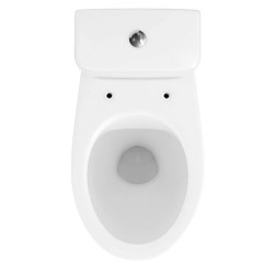 Vas WC cu dus igienic Cersanit Cersania II Simple On Slim K119-014 + Mixxus SUS-333 (White/Inox) Thumb