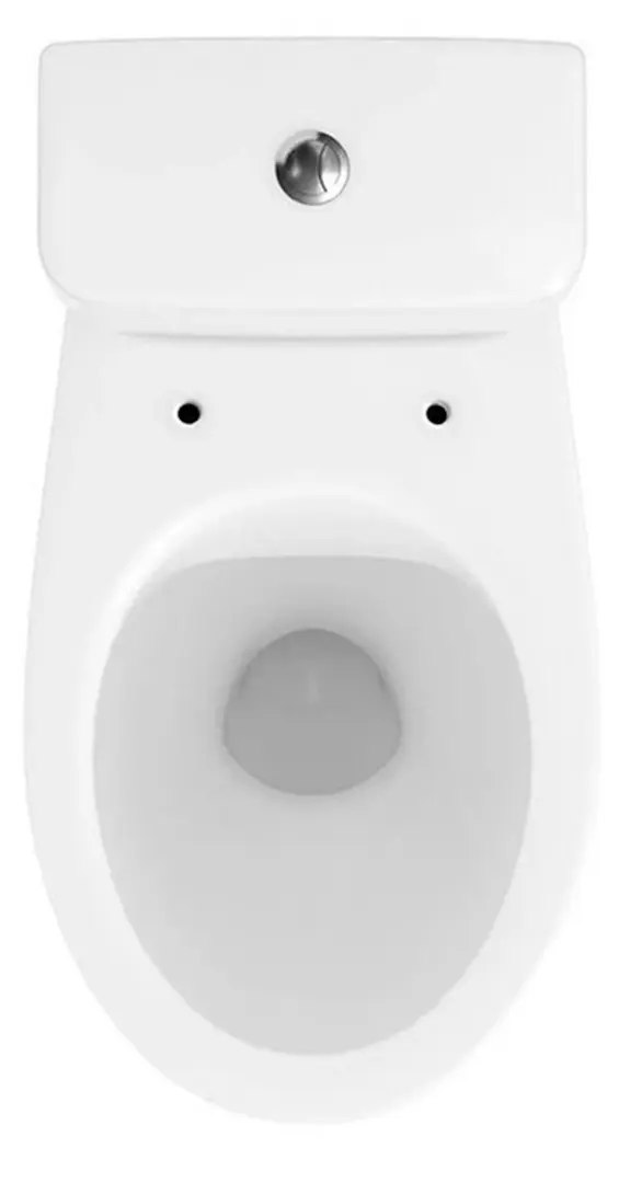 Vas WC cu dus igienic Cersanit Cersania II Simple On Slim K119-014 + Mixxus SUS-333 (White/Inox)