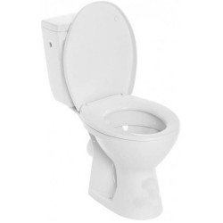 Vas WC cu dus igienic Cersanit Classic + Mixxus SUS-333 (White/Inox) Thumb